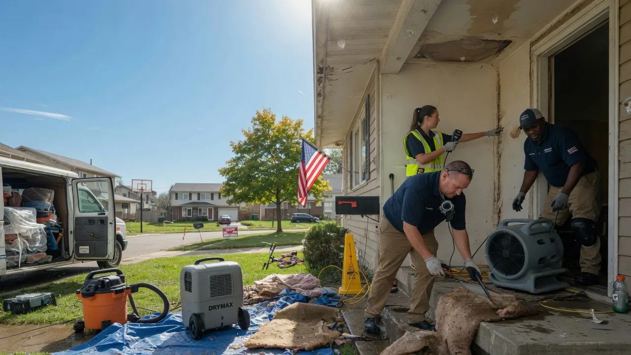 Water Damage Restoration in Kingston, OK near me